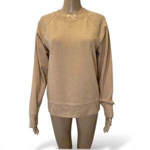 COS Tan Crewneck Sweatshirt size S